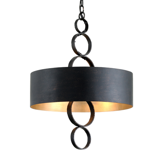 Rivington Chandelier with CHARRED COPPER Finish