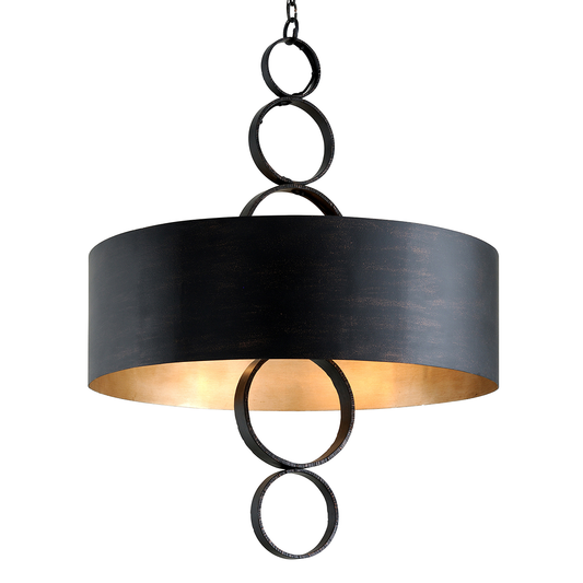 Rivington Chandelier with CHARRED COPPER Finish