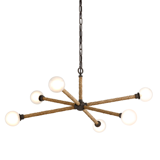 Nomad Chandelier with Bronze Finish