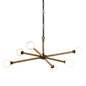 Nomad Chandelier with Bronze Finish