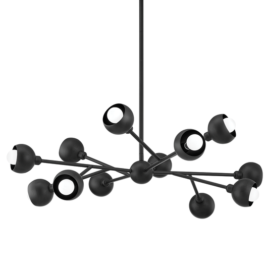 Colt Chandelier with SOFT BLACK Finish