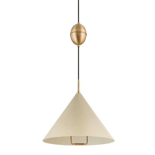 FONTANA Pendant with PATINA BRASS Finish