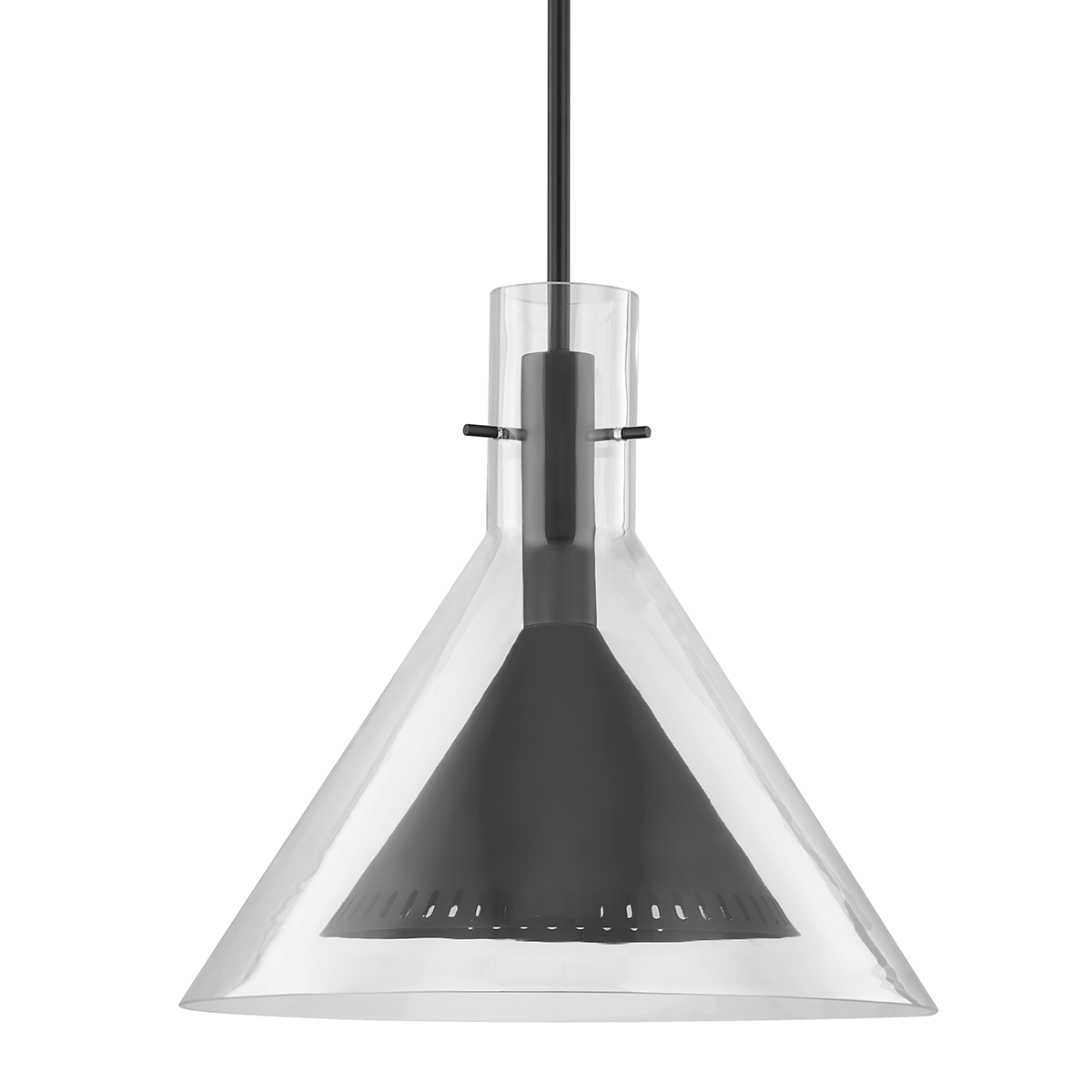 Atticus Pendant with SATIN BLACK Finish
