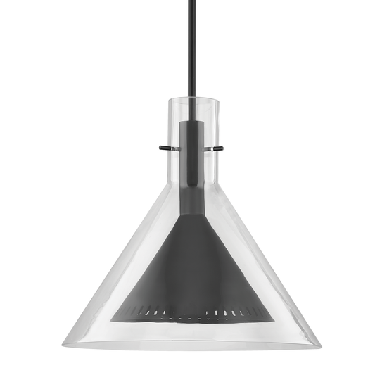 Atticus Pendant with SATIN BLACK Finish