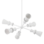 Florence Chandelier with GESSO WHITE Finish