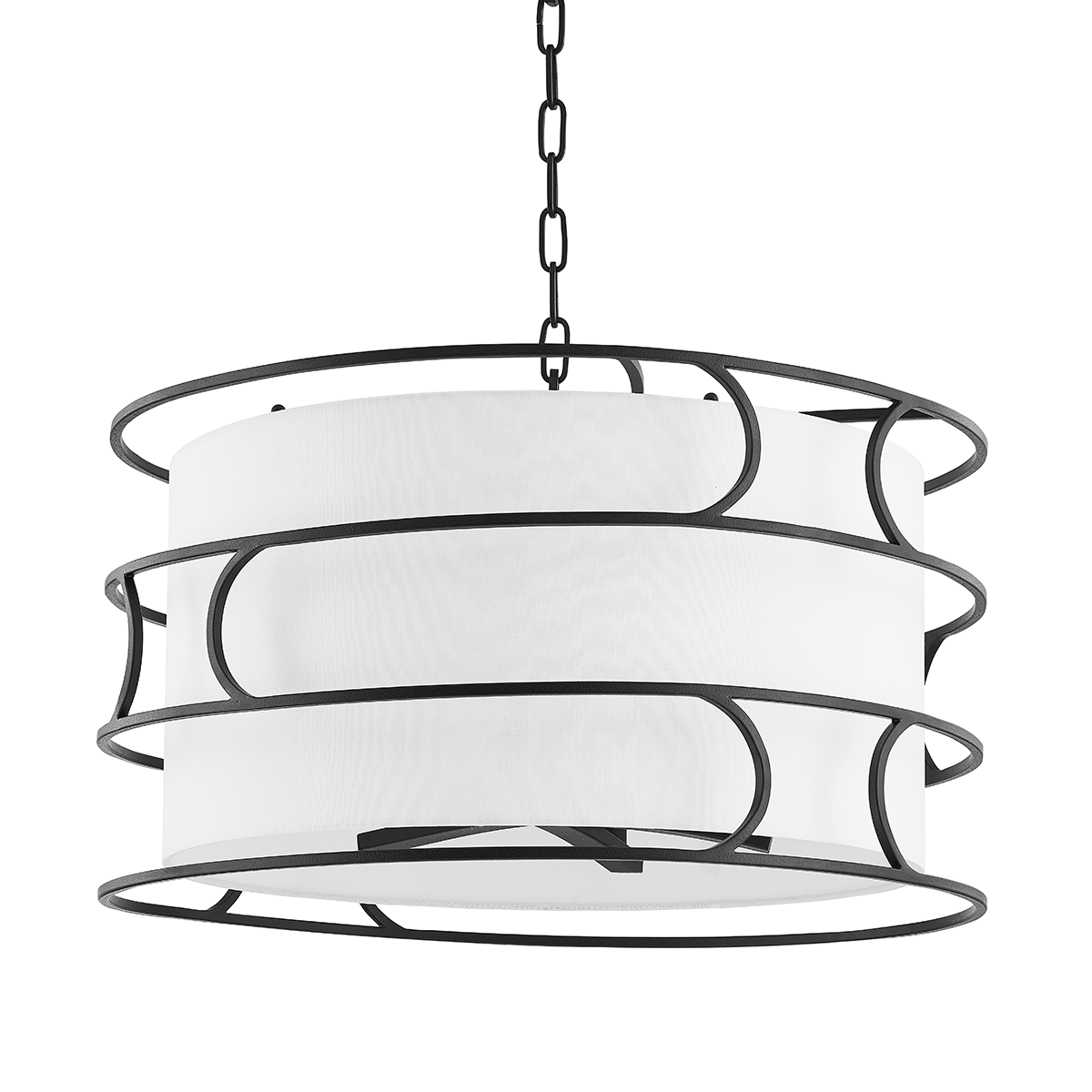 Reedley Chandelier with FORGED IRON Finish