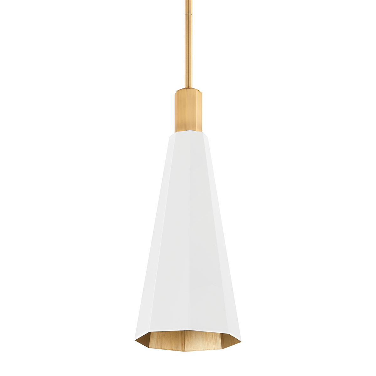 HUNTLEY Pendant with PATINA BRASS Finish