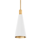 HUNTLEY Pendant with PATINA BRASS Finish
