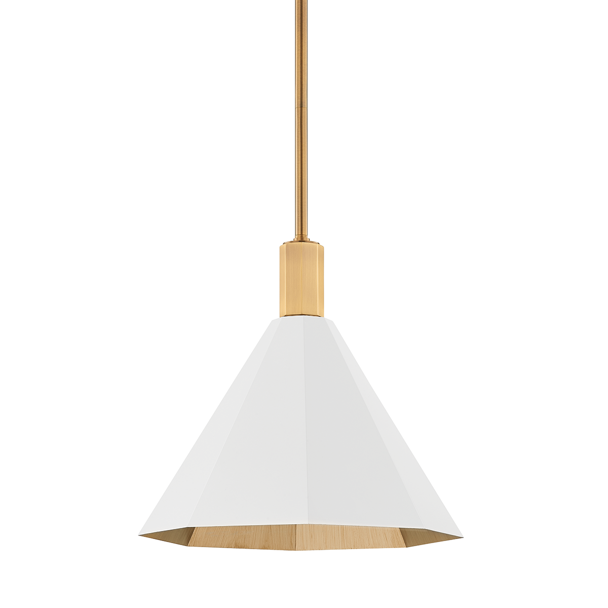 HUNTLEY Pendant with PATINA BRASS Finish