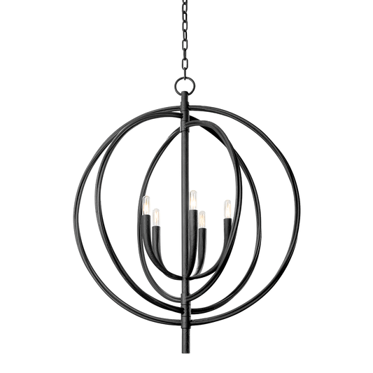 FILLEA Pendant with BLACK IRON Finish