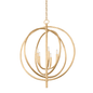 FILLEA Pendant with VINTAGE GOLD LEAF Finish