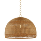 APRIL Pendant in AGED BRASS Finish
