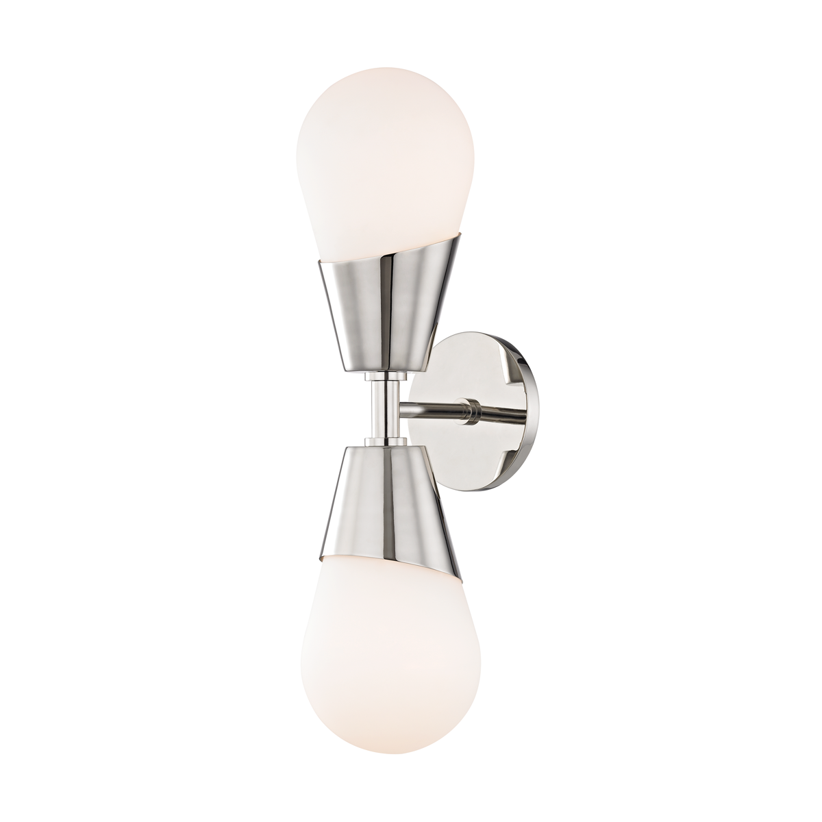 Cora Wall Sconce in Polished Nickel Finish