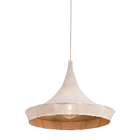 ISOLA Pendant in AGED BRASS Finish