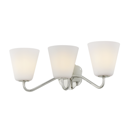 LEONELLA Bath And Vanity in POLISHED NICKEL Finish