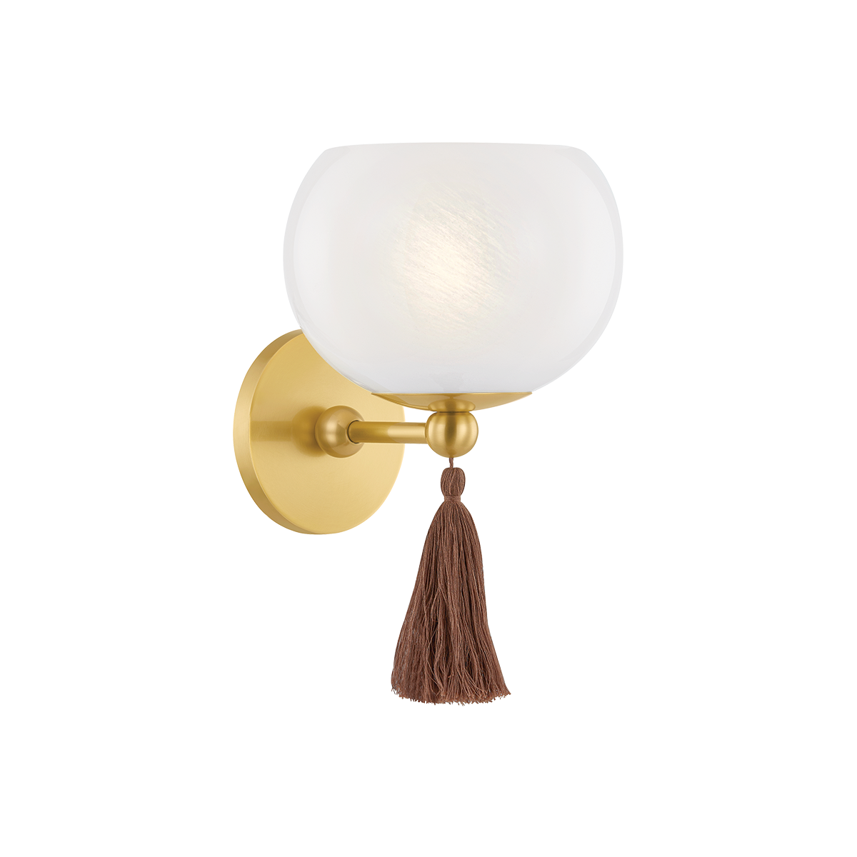 NIYA Wall Sconce in AGED BRASS Finish