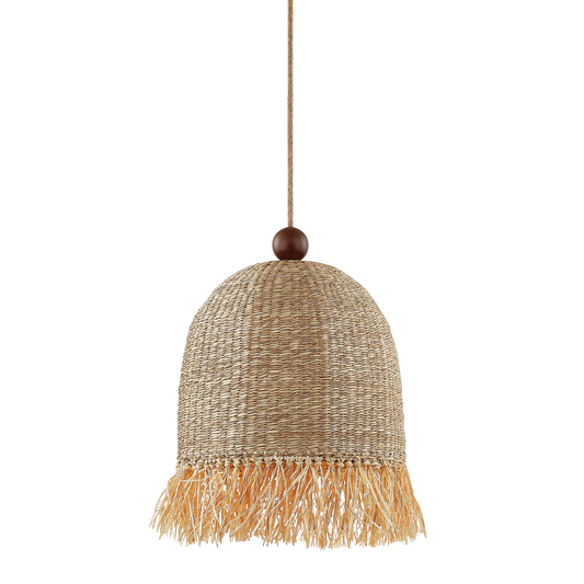 SHERI Pendant in AGED BRASS Finish