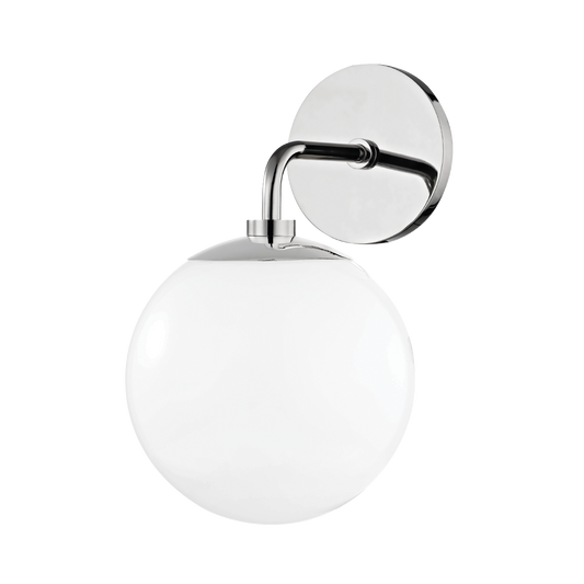 Stella Wall Sconce in Polished Nickel Finish