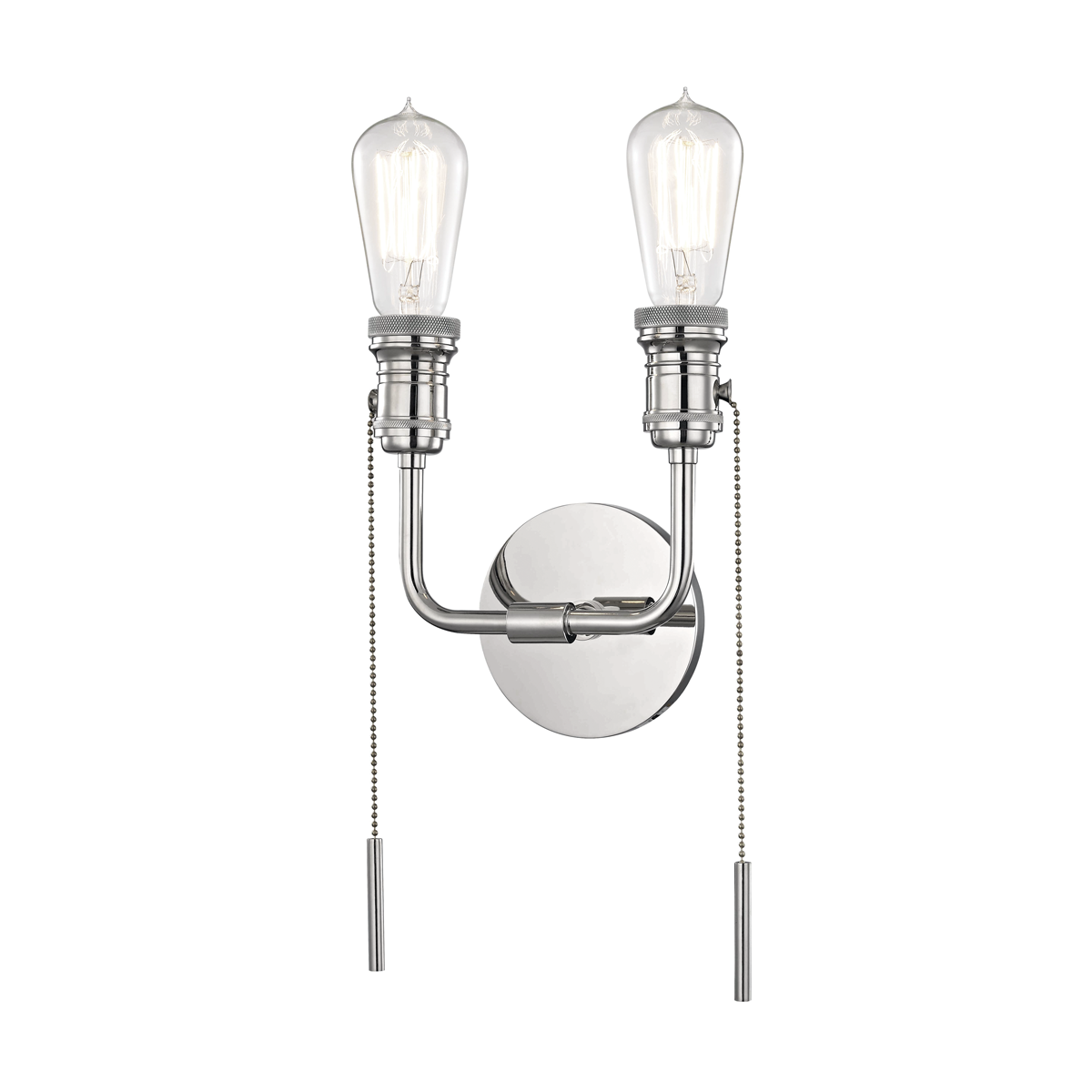Lexi Wall Sconce in Polished Nickel Finish