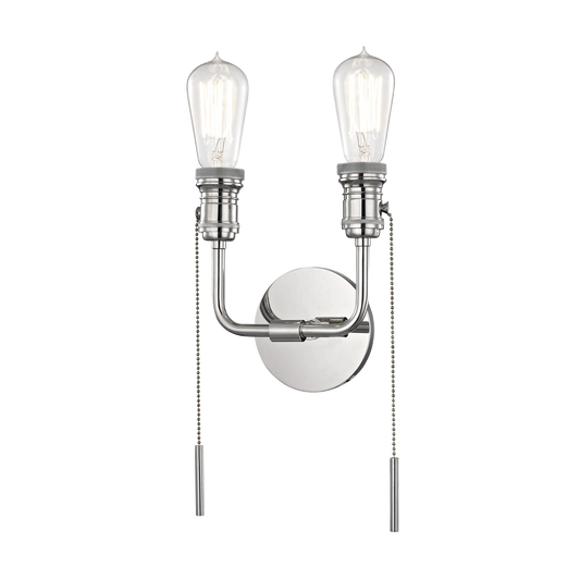 Lexi Wall Sconce in Polished Nickel Finish
