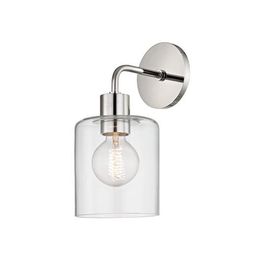 Neko Wall Sconce in Polished Nickel Finish