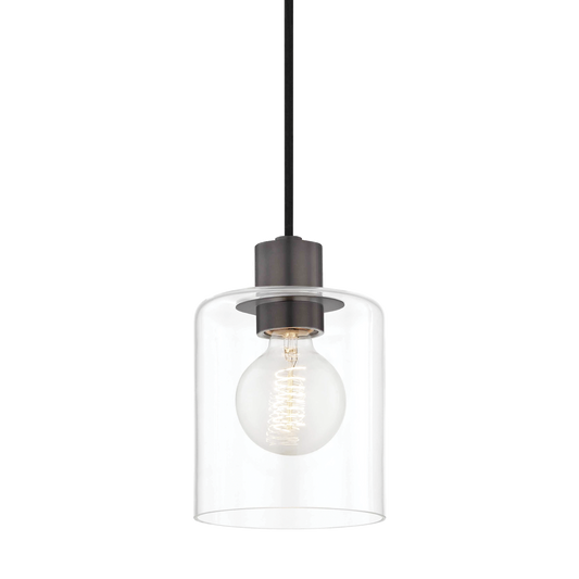 Neko Pendant in Old Bronze Finish