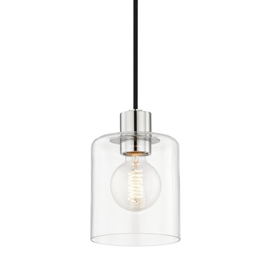 Neko Pendant in Polished Nickel Finish