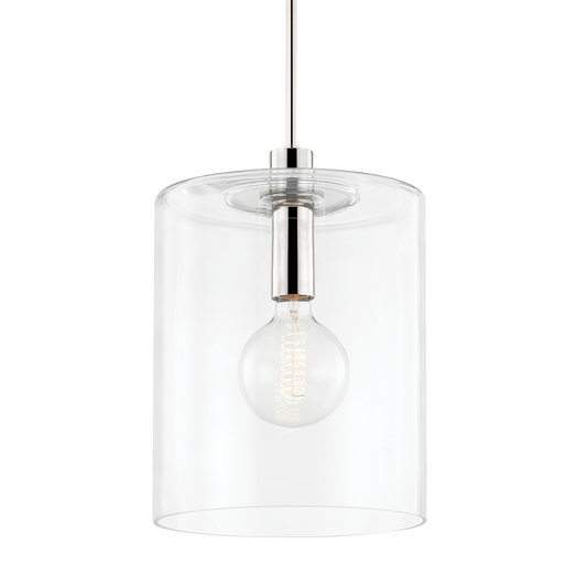 Neko Pendant in Polished Nickel Finish