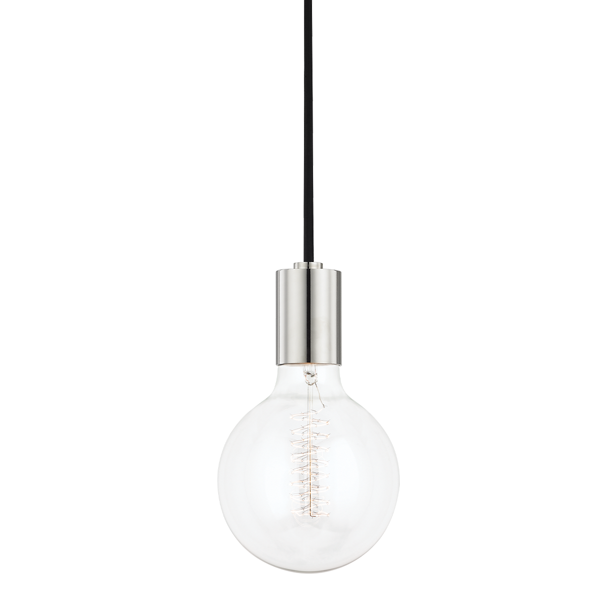 Ava Pendant in Polished Nickel Finish