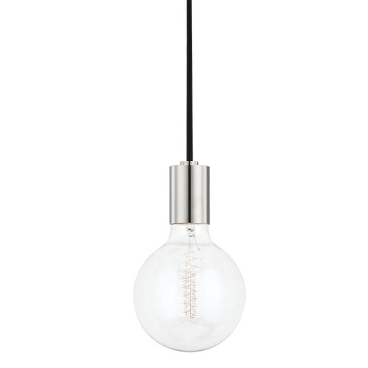 Ava Pendant in Polished Nickel Finish