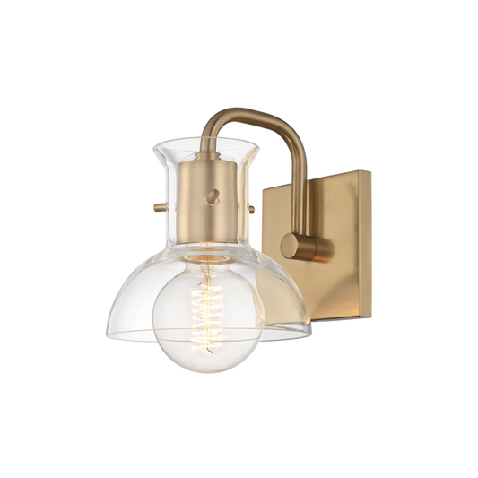 Riley Bath and Vanity in Aged Brass Finish