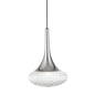Bella Pendant in Polished Nickel Finish