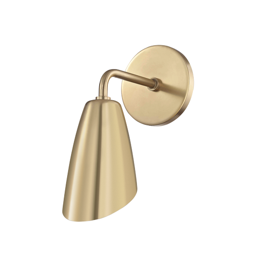 Kai Wall Sconce in Aged Brass Finish