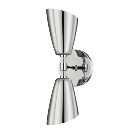 Kai Wall Sconce in Polished Nickel Finish