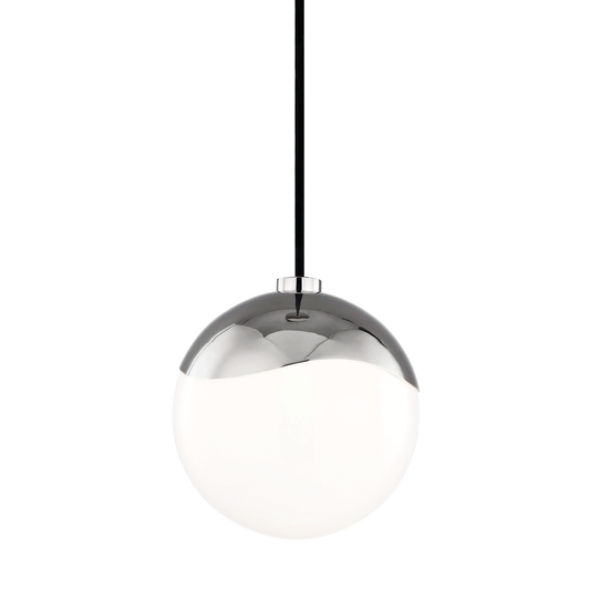 Ella Pendant in Polished Nickel Finish