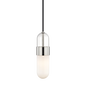 Emilia Pendant in Polished Nickel Finish