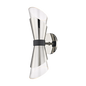 Angie Wall Sconce in Polished Nickel/black Finish