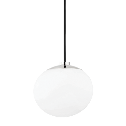 Estee Pendant in Polished Nickel Finish