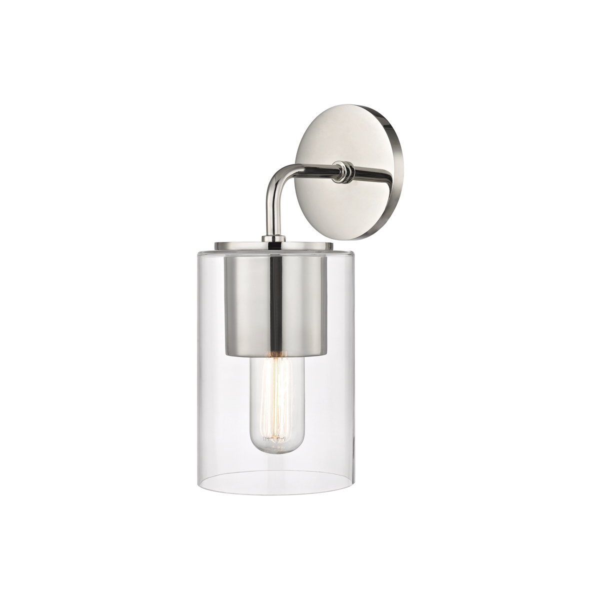 Lula Wall Sconce in Polished Nickel Finish