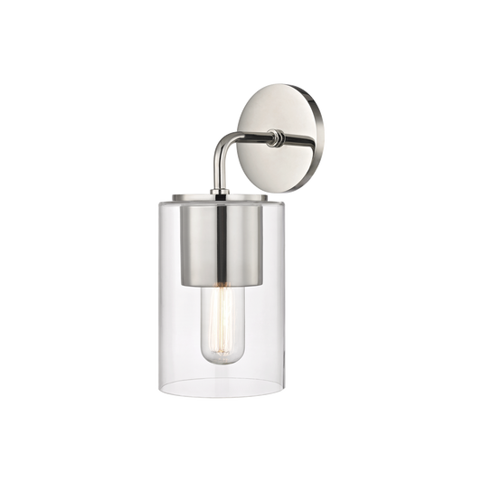 Lula Wall Sconce in Polished Nickel Finish