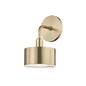 Nora Wall Sconce in Aged Brass Finish