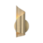 Evie Wall Sconce in Aged Brass Finish