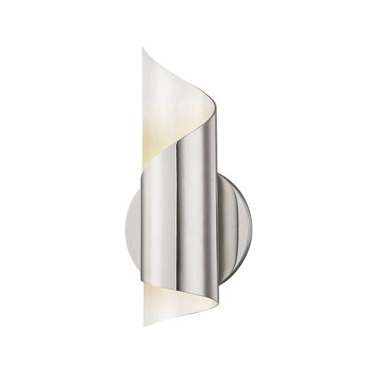 Evie Wall Sconce in Polished Nickel Finish
