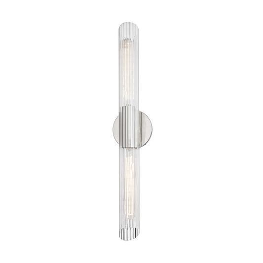 Cecily Wall Sconce in Polished Nickel Finish