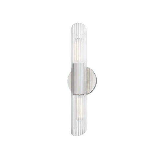 Cecily Wall Sconce in Polished Nickel Finish
