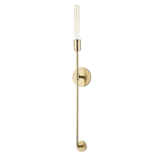 Dylan Wall Sconce in Aged Brass Finish