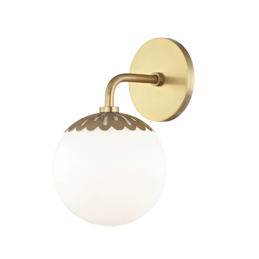 Paige Bath and Vanity in Aged Brass Finish