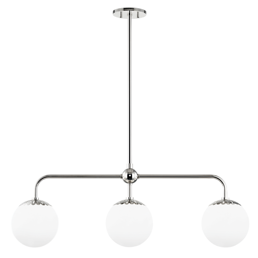 Paige Linear in Polished Nickel Finish