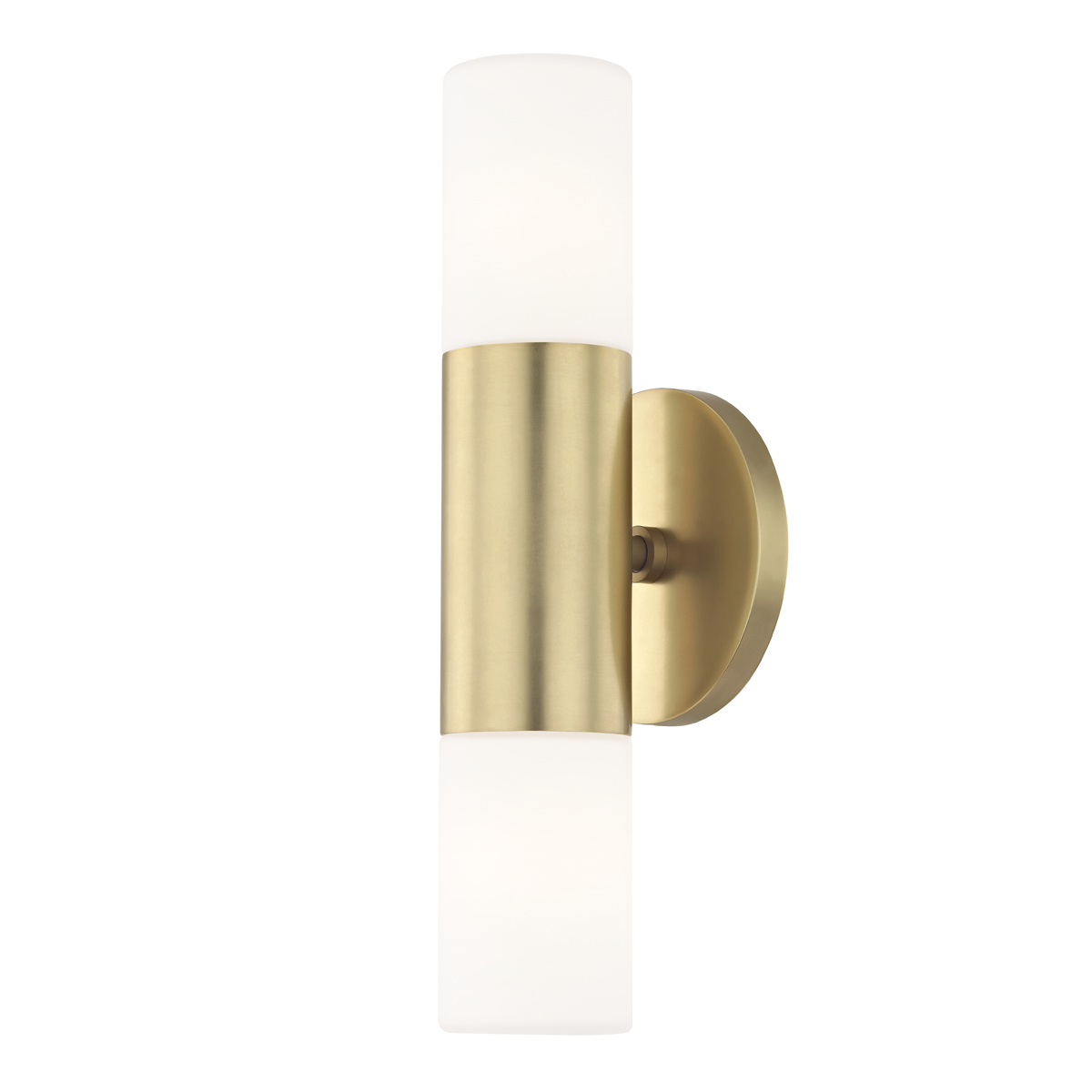Lola Wall Sconce in Aged Brass Finish