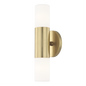 Lola Wall Sconce in Aged Brass Finish